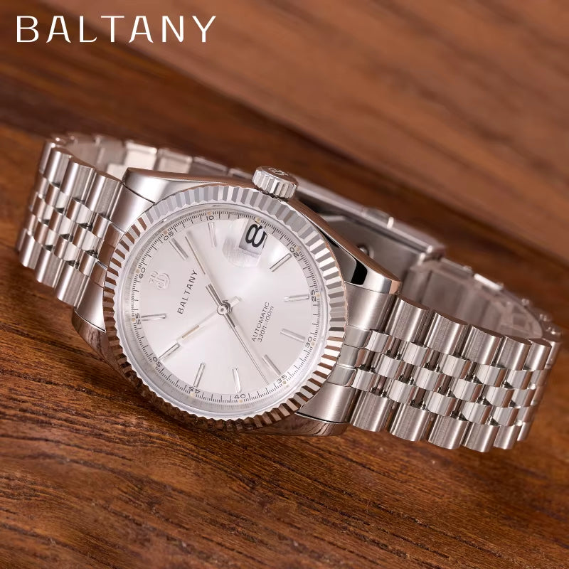 36Mm Gold Watch Men S4084 Waterproof 10ATM Jubilee Bracelet NH35 Automatic Mechanical Luxury Dress Watches for Men