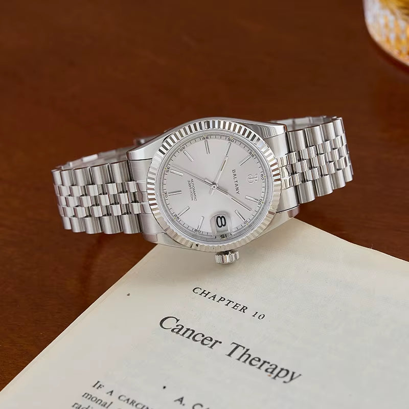 36Mm Gold Watch Men S4084 Waterproof 10ATM Jubilee Bracelet NH35 Automatic Mechanical Luxury Dress Watches for Men